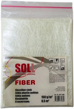 Стекловолокно 150 г/м. кв. 0.5 м.кв. SOLL Fiber