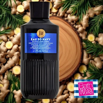Мужской гель для душа Bath&Body Works Eau So Navy 295 мл