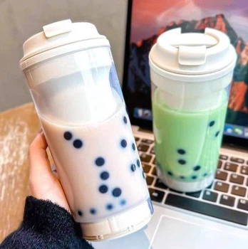 Чашка с крышкой Bubble Tea Empire 6725 (300мл)