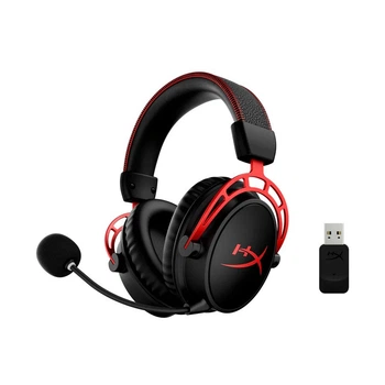 Гарнитура игровая беспровдная HyperX Cloud Alpha Wireless - полноразмерные наушники черные