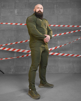 Тактичний літній еластичний костюм 2XL олива (85854)