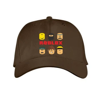 Кепка Roblox icons Шоколадний