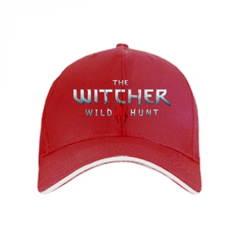 Кепка Witcher Logo Червоний