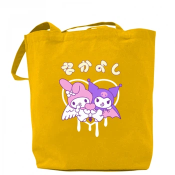 Шопер Kuromi and My Melody Жовтий