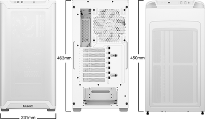 Корпус be quiet! Pure Base 501 Airflow White (BGW72)