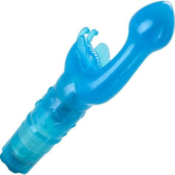 Вибратор California Exotic Novelties Stimulator butterfly kiss цвет голубой (08642008000000000)