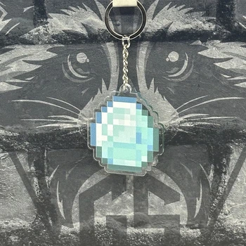 Брелок из Акрила Minecraft Алмаз