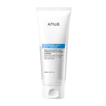 Пінка для вмивання Anua 8 Hyaluronic Acid Hydrating Gentle Foaming Cleanser з 8 видами гіалуронової кислоти, 150 мл
