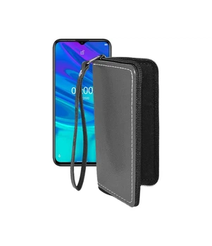 Чохол-гаманець з екошкіри для телефону Ulefone Note 9p Сірий