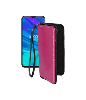 Чохол-гаманець з екошкіри для телефону Ulefone Note 9p Рожевий
