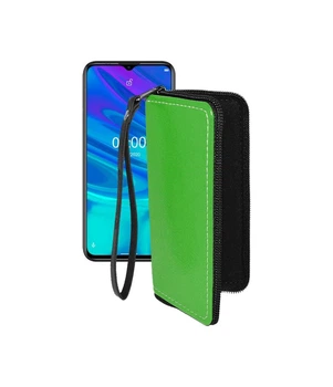 Чохол-гаманець з екошкіри для телефону Ulefone Note 9p Зелений