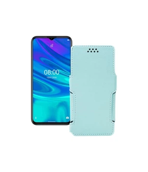 Чохол-книжка з екошкіри для телефону Ulefone Note 9p Небесний