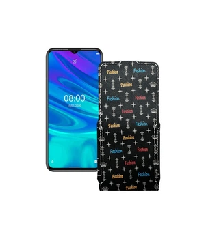 Чохол-флип з екошкіри для телефону Ulefone Note 9p Фешн чорний