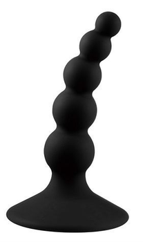 Анальная пробка Lovetoy Lure Me Beaded Anal Plug цвет черный (16870005000000000)