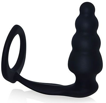 Анальная пробка с эрекционным кольцом Combo Master Cockring Plug (18881000000000000)
