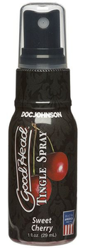 Оральный спрей с эффектом покалывания Doc Johnson GoodHead Tingle Spray вкус вишня (21884000000014000)