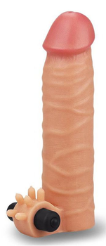 Вибронасадка на член Lovetoy Revolutionary Silicone Natural Extender колір тілесний (20838026000000000)