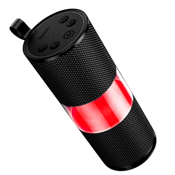 Портативная беспроводная Bluetooth колонка акустика Hoco Halo HC29 |BT5.4, TF/FM/TWS, 15W, 3h| Black