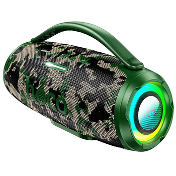 Портативная беспроводная Bluetooth колонка акустика Hoco Surge HA4 mini |BT5.4, TF/USB/AUX/FM/TWS, 30W, 4h| Camouflage