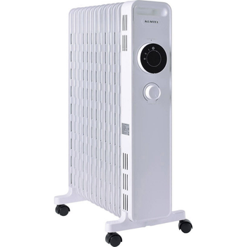 Масляный обогреватель Kumtel KUM-1240S White [119526]