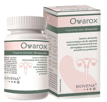 Suplement diety Biovena Ovarox 60 kapsułek (5903111462697)