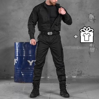 Форма Police 3в1 Кітель + Штани + Подарунок Футболка чорна розмір 2XL