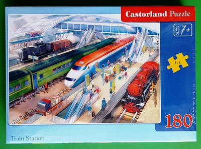 Пазли Castorland (18475). 180 елементів. Залізничний вокзал