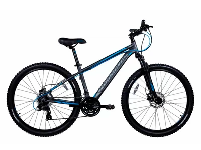 Велосипед Comanche Prairie 27 Comp (20.5", сірий/синій)
