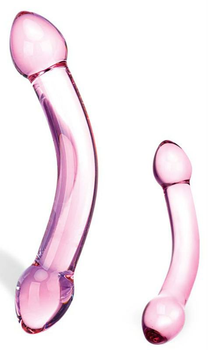 Двусторонний фаллоимитатор Glas Double Trouble Purple Glass Dildo (15203000000000000)
