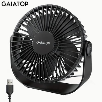 Портативний USB настільний вентилятор GAIATOP TF55B чорний
