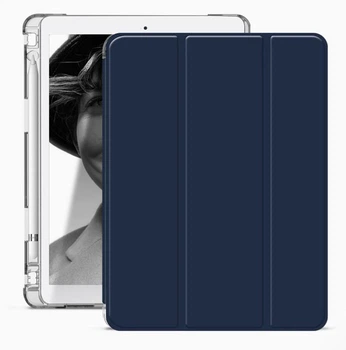 Чохол iPad Mini 6/7 TPU Transparent Pen Slot Smart Case midnight blue