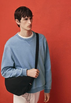 Світшот чоловічий Regular Fit H&M (58122) L Синій