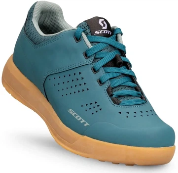 Велообувь Scott W MTB SHR-ALP Flat Lace 41 Petrol Blue (1081-288822.7576.410)
