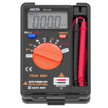 Мультиметр Accta AT-110, цифровой