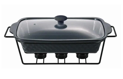 Марміт Kamille чорний 1,4л 30,5х17,5 см h6 см кераміка (6420 K)