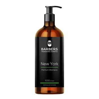 Шампунь для мужчин Barbers New York тонизирующий, 1000 мл (734987)