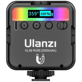 Відеосвітло Ulanzi Vijim Rechargeable Mini RGB Light UV-B01001 VL49 RGB Pro Black