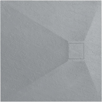 Душевой поддон Rea Magnum 90x90 grey REA-K4106