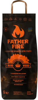 Брикеты древесноугольные FATHER FIRE 5 кг (4820260440011)