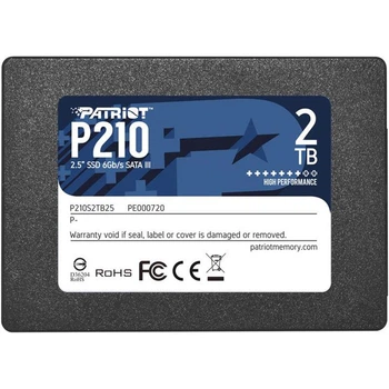SSD-накопитель Patriot P210 2 ТБ 2,5" SATA III TLC, 7 мм(DL_D5D440913BD0)