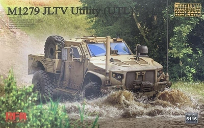 Збірна модель 1/35 Бронеавтомобіль M1279 JLTV Utility (UTL) RFM RM-5116