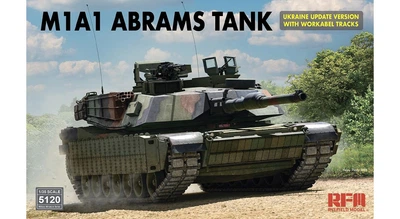 Збірна модель 1/35 Танк М1А1 Abrams Україна RFM RM-5120