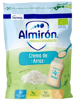 Дитяча вівсяна каша Almiron Papilla Rice Cream Organic Cereals 200 г (8410048200478)