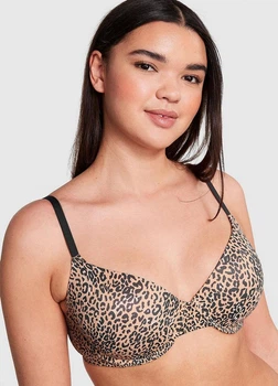 Бюстгальтер Victoria's Secret 75B Леопардовый