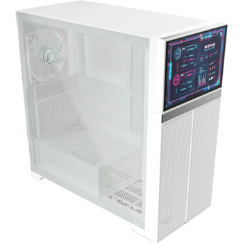 Obudowa Valkyrie VK02 LCD White (VK-CASE02LCDW)