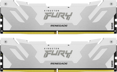 Оперативна пам'ять Kingston DDR5-8400 49152MB PC5-67200 (Kit of 2x24576) FURY Renegade Silver/White (KF584CU40RWK2-48)