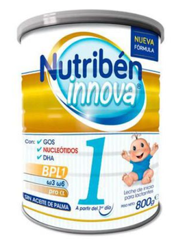 Молочна суха суміш для дітей Nutriben Nutribn Innova 1 800 г (8430094308225)