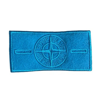 Патч Стон Айленд (Stone Island) Turquoise Ghost Бирюзовый