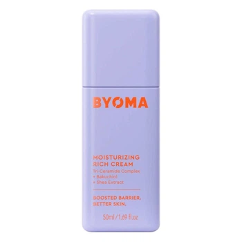 Увлажняющий крем с церамидами и бакучиолом Byoma moisturising rich cream 50 ml