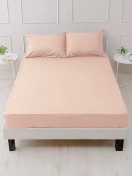 Набір Good-Dream Простирадло на резинці 120х200 см + 2 наволочки 50х70 см microfiber Pudra (GDBSMP120200)